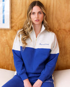 Made in Canada Club Fleece Half Zip Royal - Unisex - Province of Canada