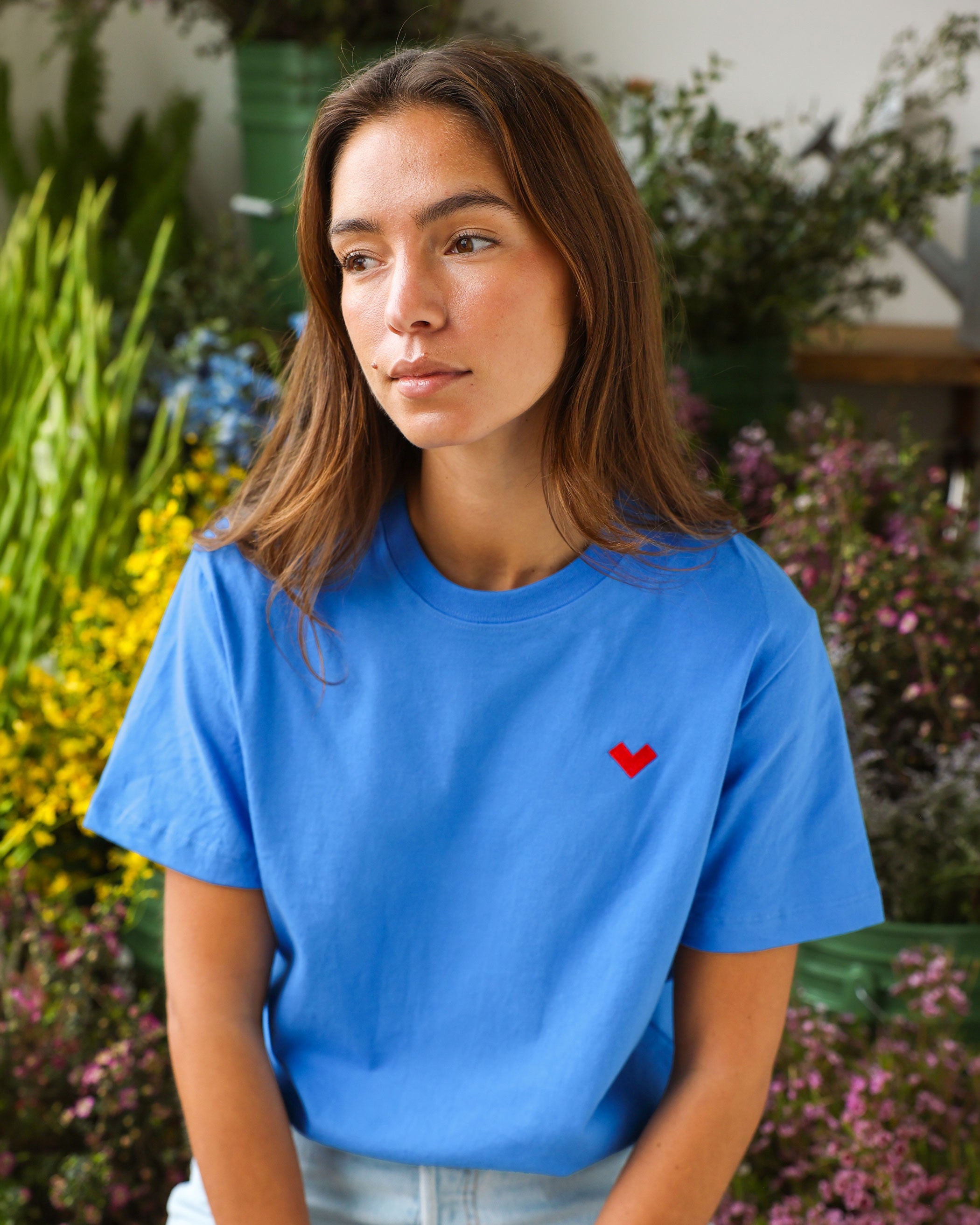 Heart Tee Super Blue - Unisex – Province of Canada