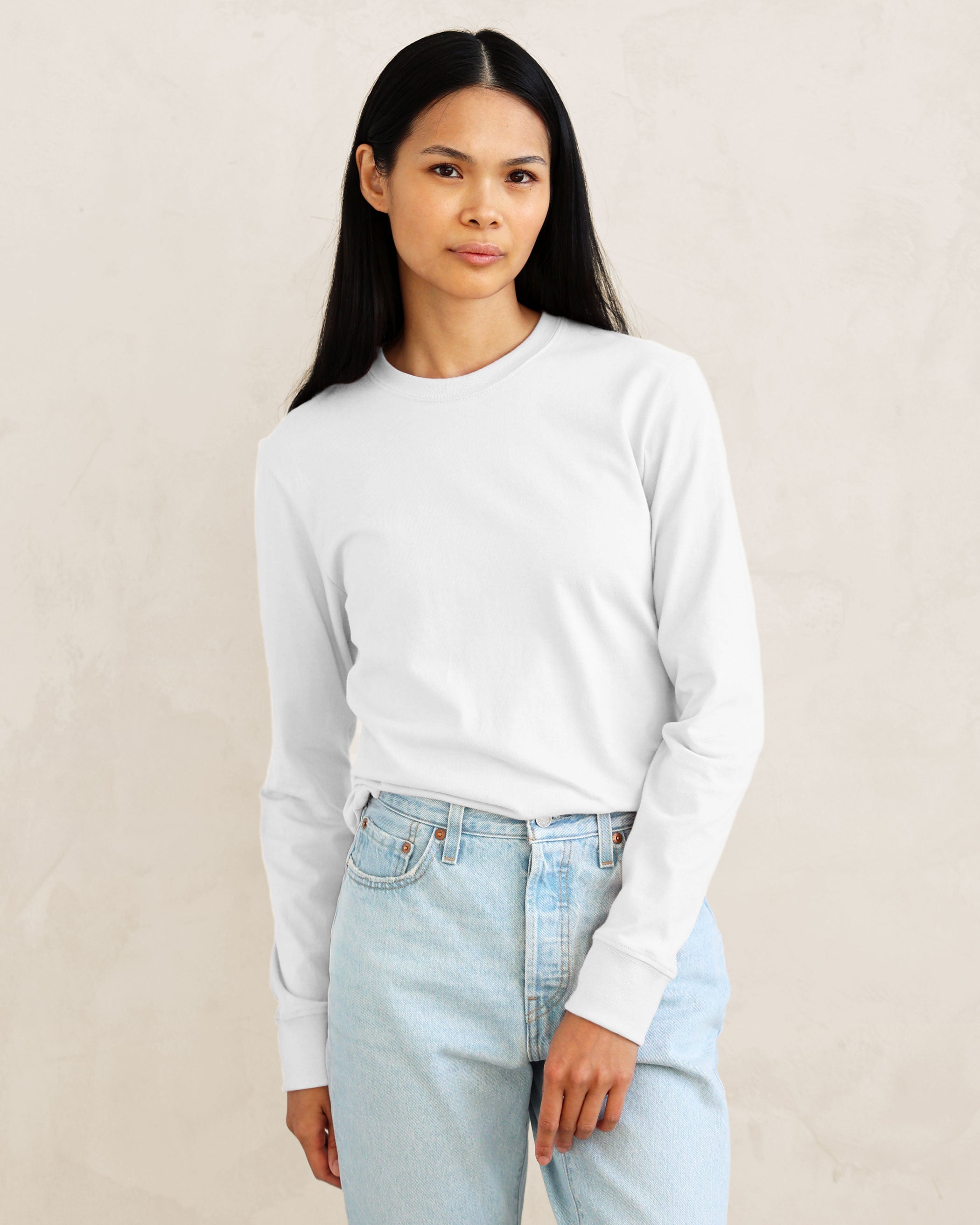 Monday Long Sleeve Tee White - Unisex – Province of Canada