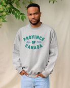 Made in Canada The Logo Fleece Sweatshirt Heather Grey - Province of Canada