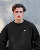 Province of Canada - Lounge Fleece Sweatshirt Black - Made in Canada