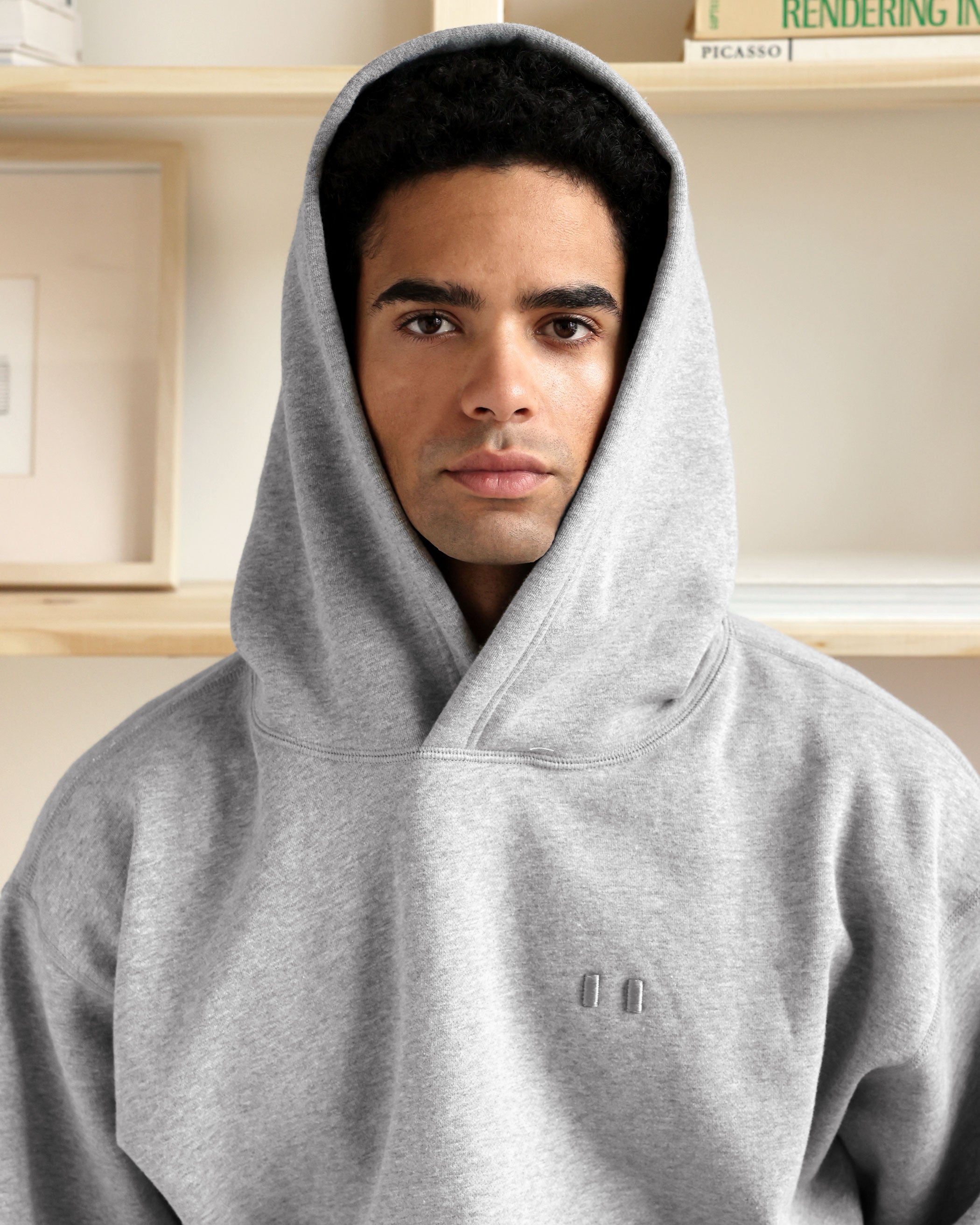 Flag Fleece Hoodie Heather Grey - Unisex – Province of Canada