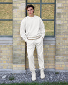 Province of Canada - Lounge Fleece Sweatshirt Cream - Made in Canada