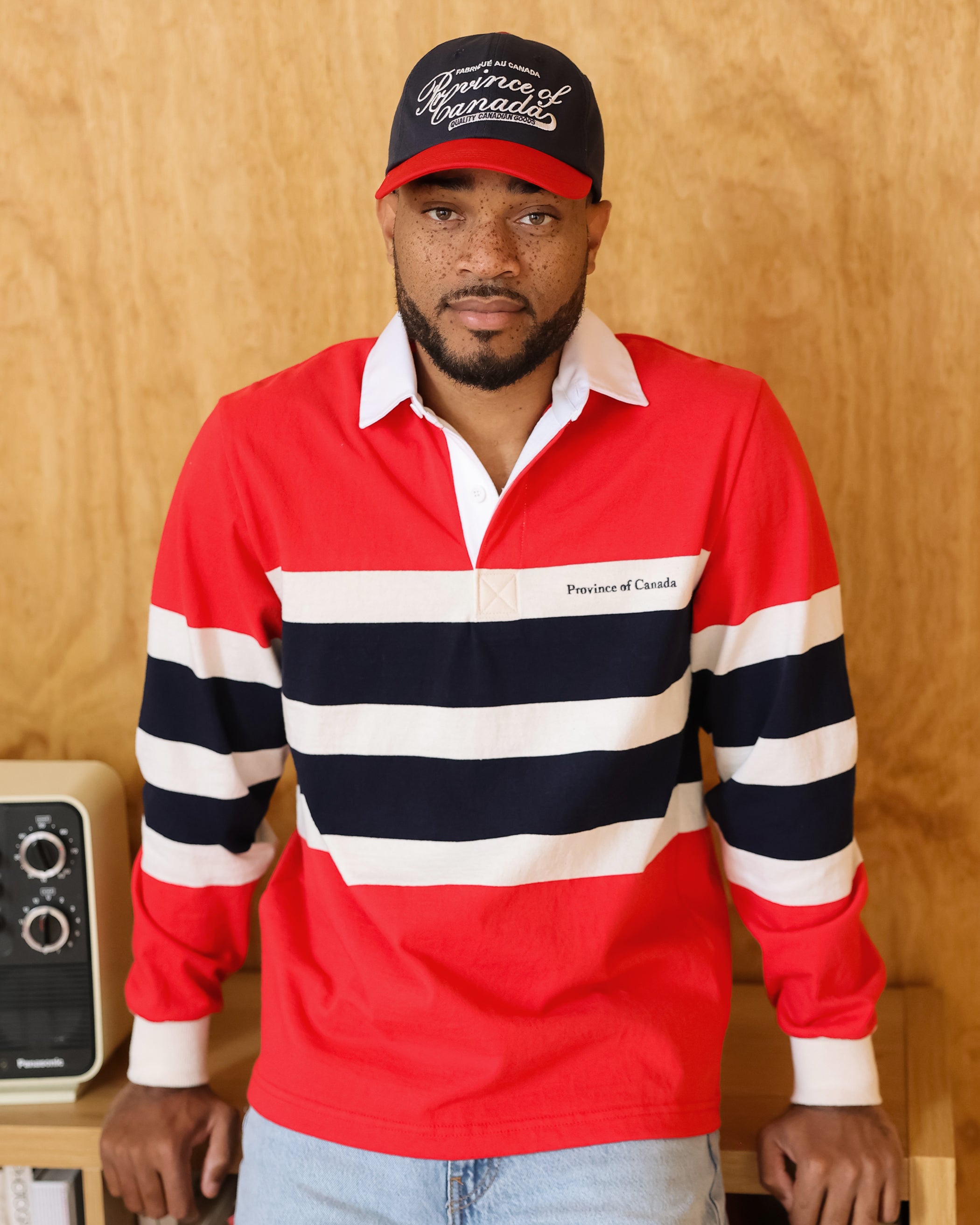 Made in Canada 100% Cotton Maurice Rugby Shirt - Unisex - Province of Canada 