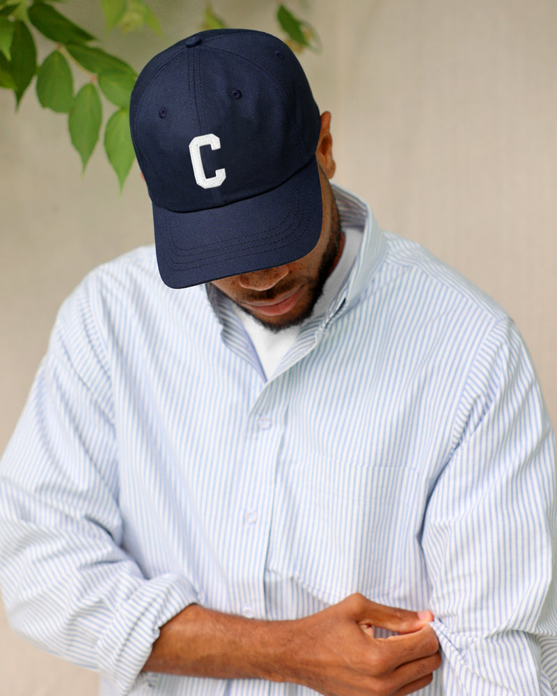 Made in Canada Letter C Baseball Hat Navy - Province of Canada