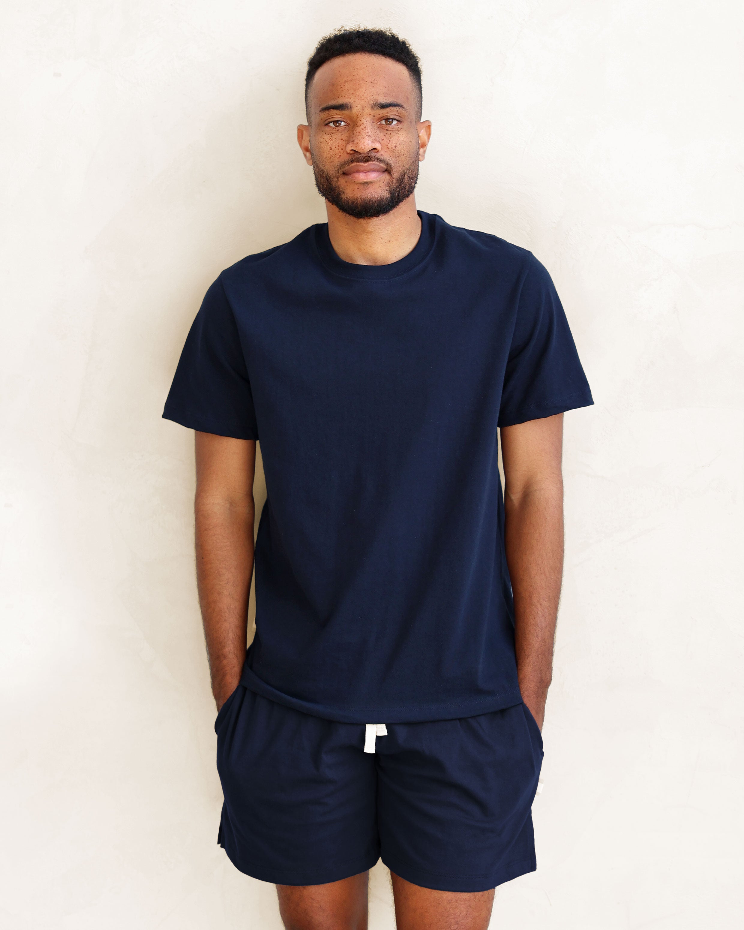 Made in Canada 100% Cotton Jersey Short Navy - Mens - Province of Canada