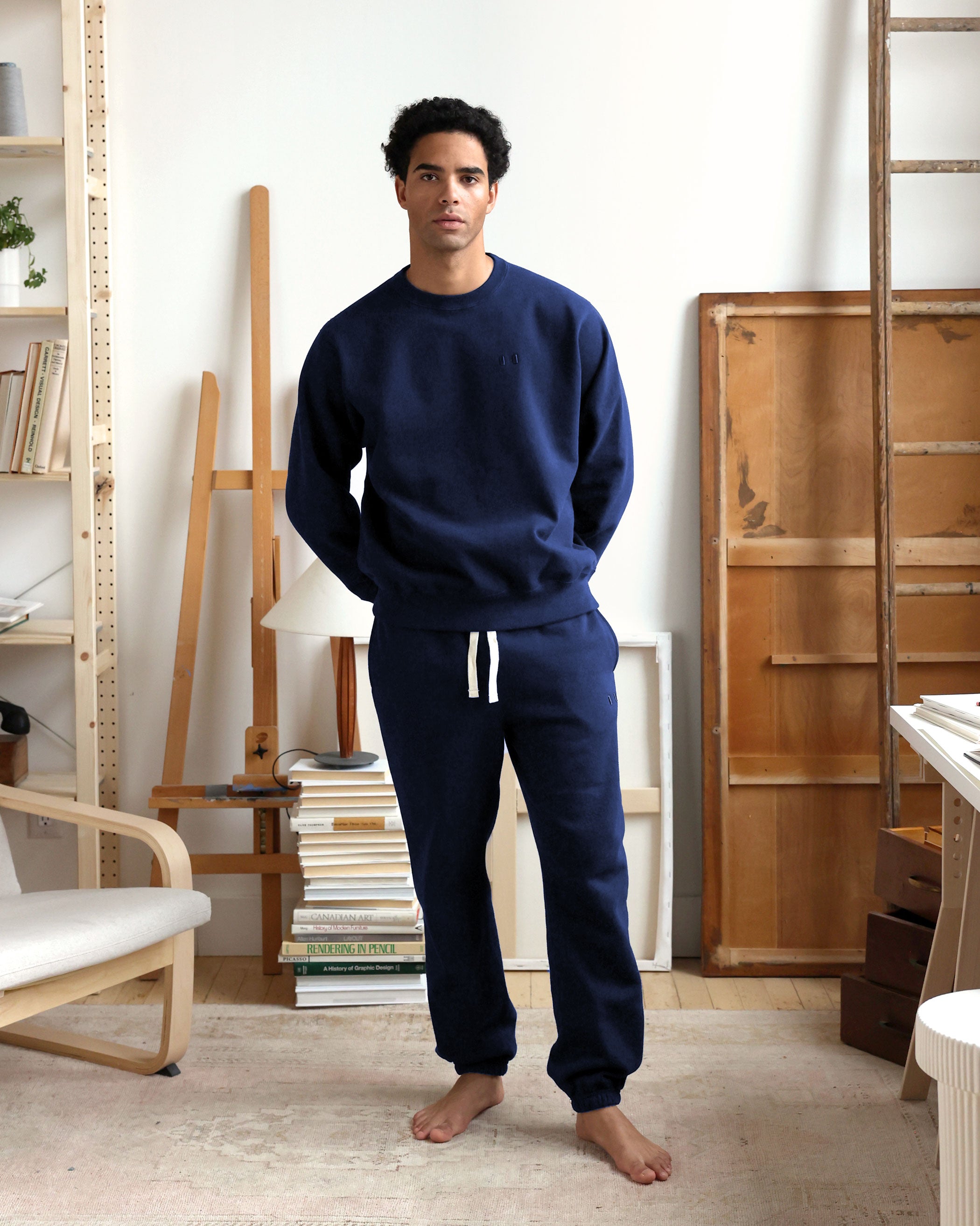 Flag Fleece Sweatpant Navy - Unisex – Province of Canada