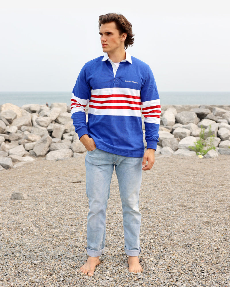 Made in Canada 100% Cotton Parker Rugby Shirt Unisex - Province of Canada
