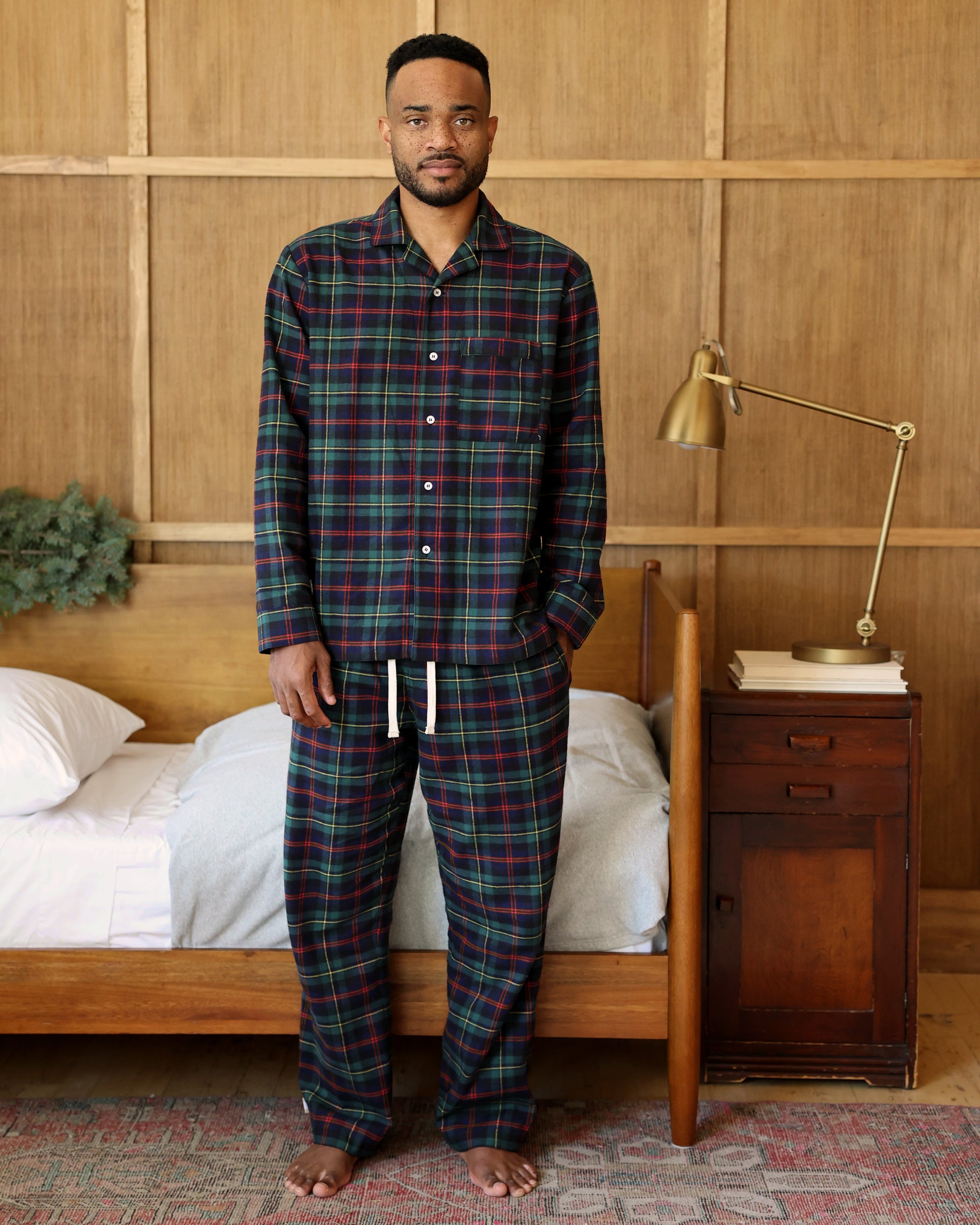 Province of Canada - 100% Cotton Plaid Flannel Pyjama - Made in Canada