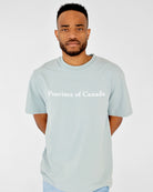 Made in Canada Wordmark Tee Blueish - Unisex - Province of Canada