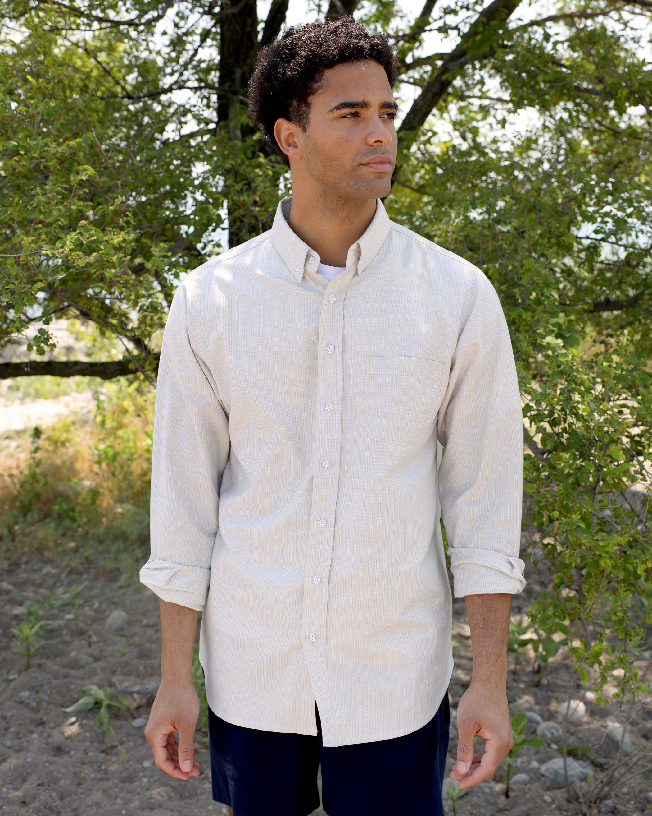 Made in Canada 100% Cotton Remy Oxford Shirt - Unisex - Province of Canada