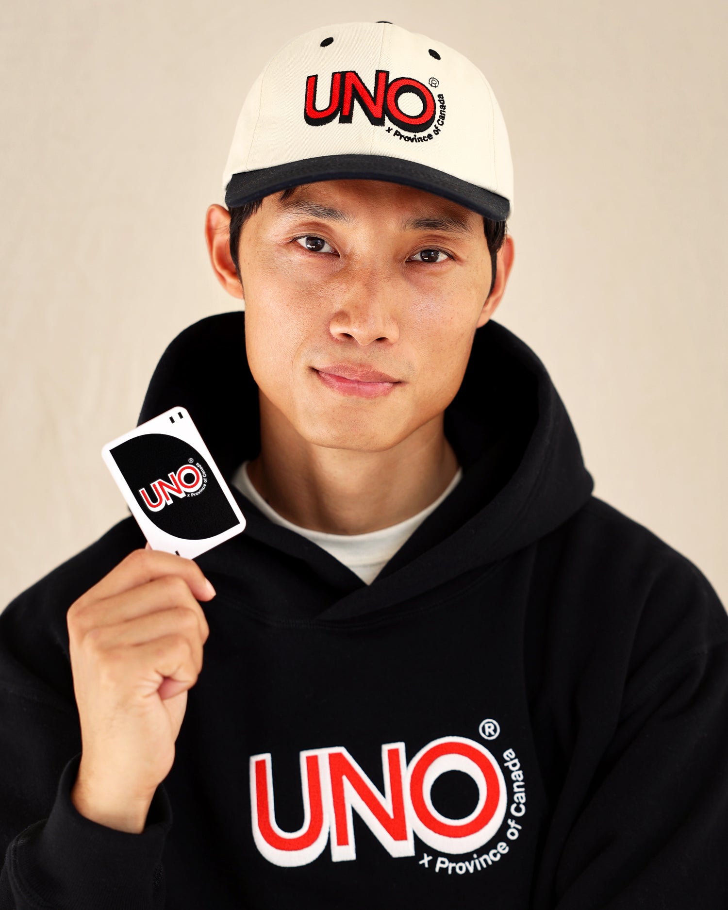 Uno Fleece Hoodie Black - Made in Canada - Province of Canada