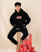 Uno Fleece Hoodie Black - Made in Canada - Province of Canada