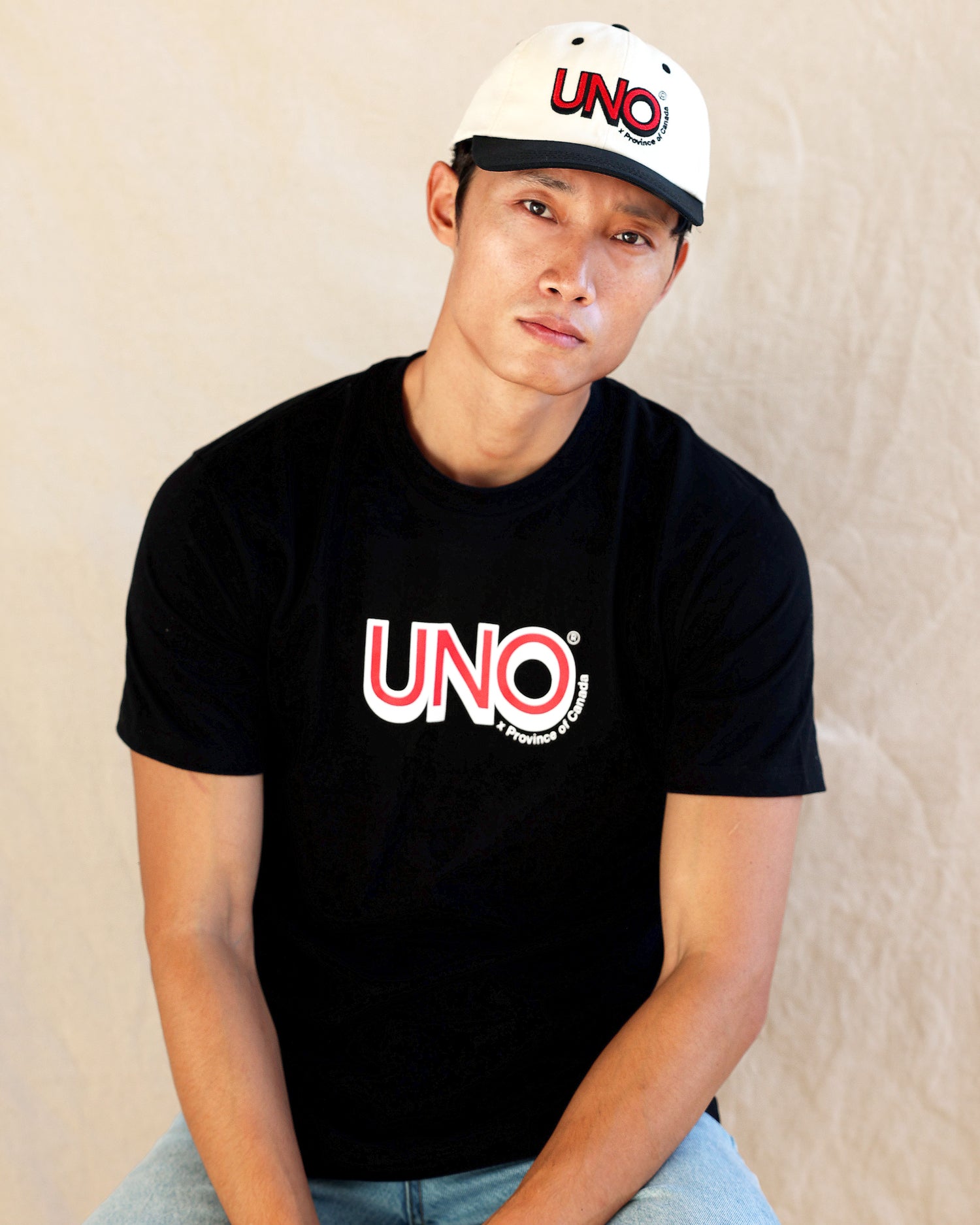 UNO Tee Black Unisex - Made in Canada - Province of Canada