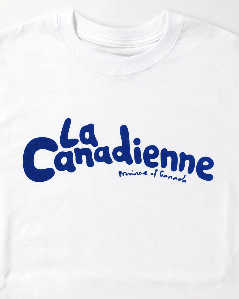 La Canadienne Tee White - Made in Canada - Province of Canada