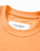 Made in Canada Organic 100% Cotton Kids Monday Tee Orange Unisex - Province of Canada