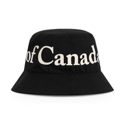 Made in Canada 100% Cotton Wordmark Bucket Hat Black - Province of Canada