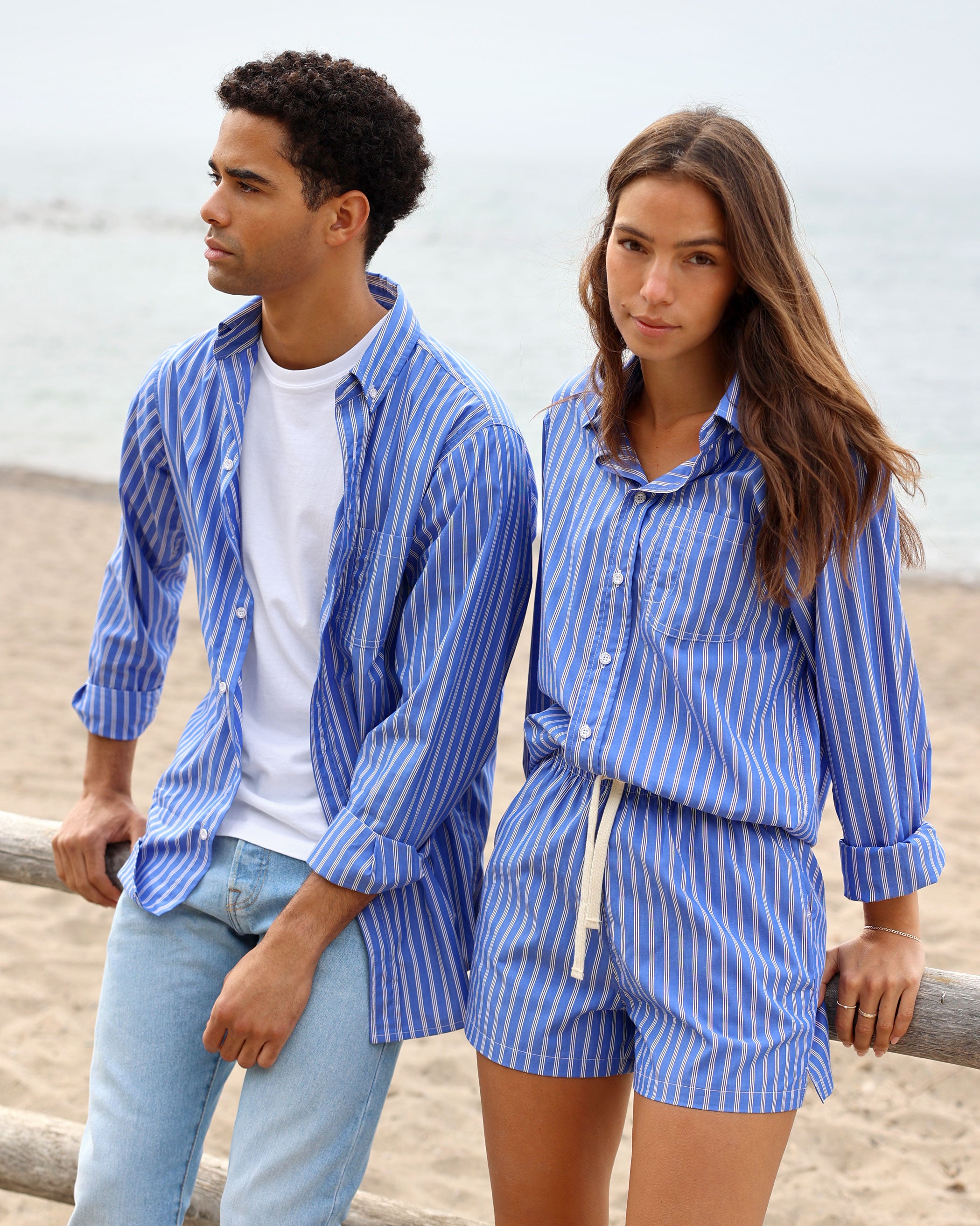 Made in Canada 100% Cotton Fogo Button Down Shirt - Unisex - Province of Canada
