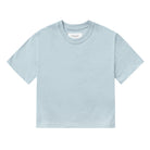 Made in Canada 100% Organic Cotton Monday Crop Top Blue Grey - Province of Canada