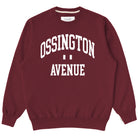 Made in Canada Ossington Fleece Sweatshirt Burgundy - Unisex - Province of Canada