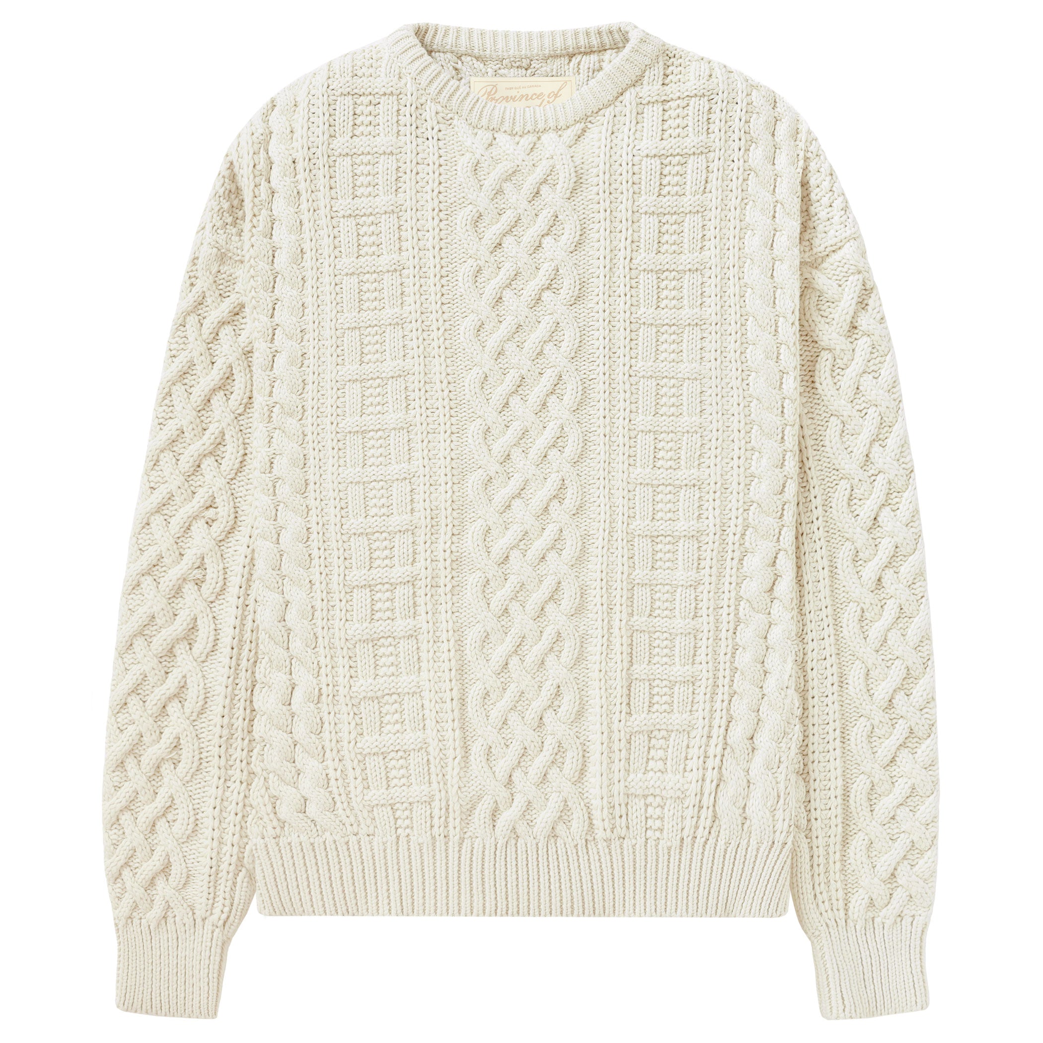 Made in Canada Ivy Cable Knit Sweater - Unisex - Province of Canada