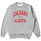 Made in Canada Calgary Fleece Sweatshirt Heather Grey - Unisex - Province of Canada 