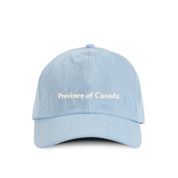  Made in Canada 100% Cotton Denim Baseball Hat - Province of Canada