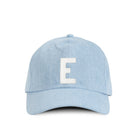 Made in Canada 100% Cotton Letter E Baseball Hat Light Blue Denim - Province of Canada