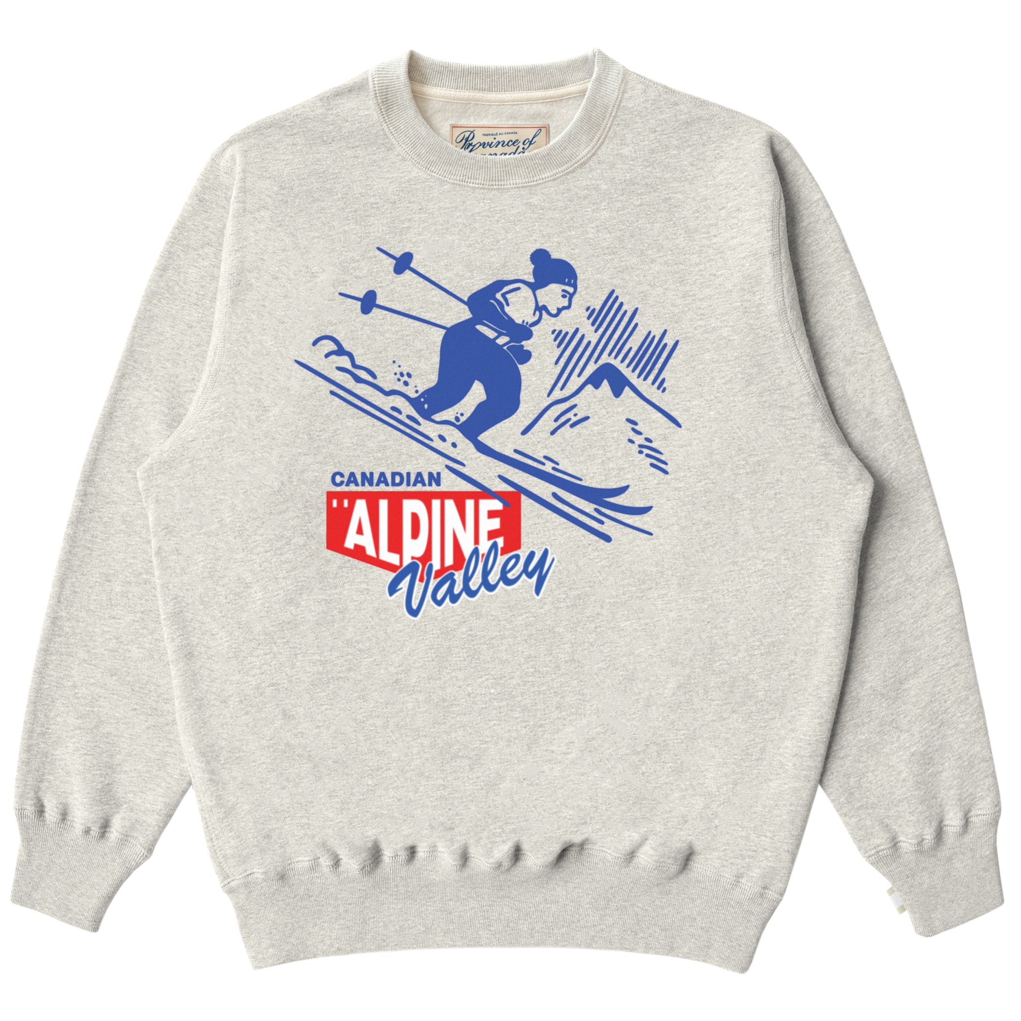 Made in Canada Fleece Alpine Valley Sweatshirt Eggshell - Unisex - Province of Canada