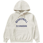 Made in Canada Basketball is Canadian Fleece Hoodie Eggshell - Unisex - Province of Canada