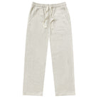 Made in Canada 100% Cotton Wide Leg Cropped French Terry Sweatpant Eggshell - Unisex - Province of Canada