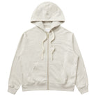 Made in Canada 100% Cotton French Terry Zip Hoodie Eggshell - Unisex - Province of Canada 