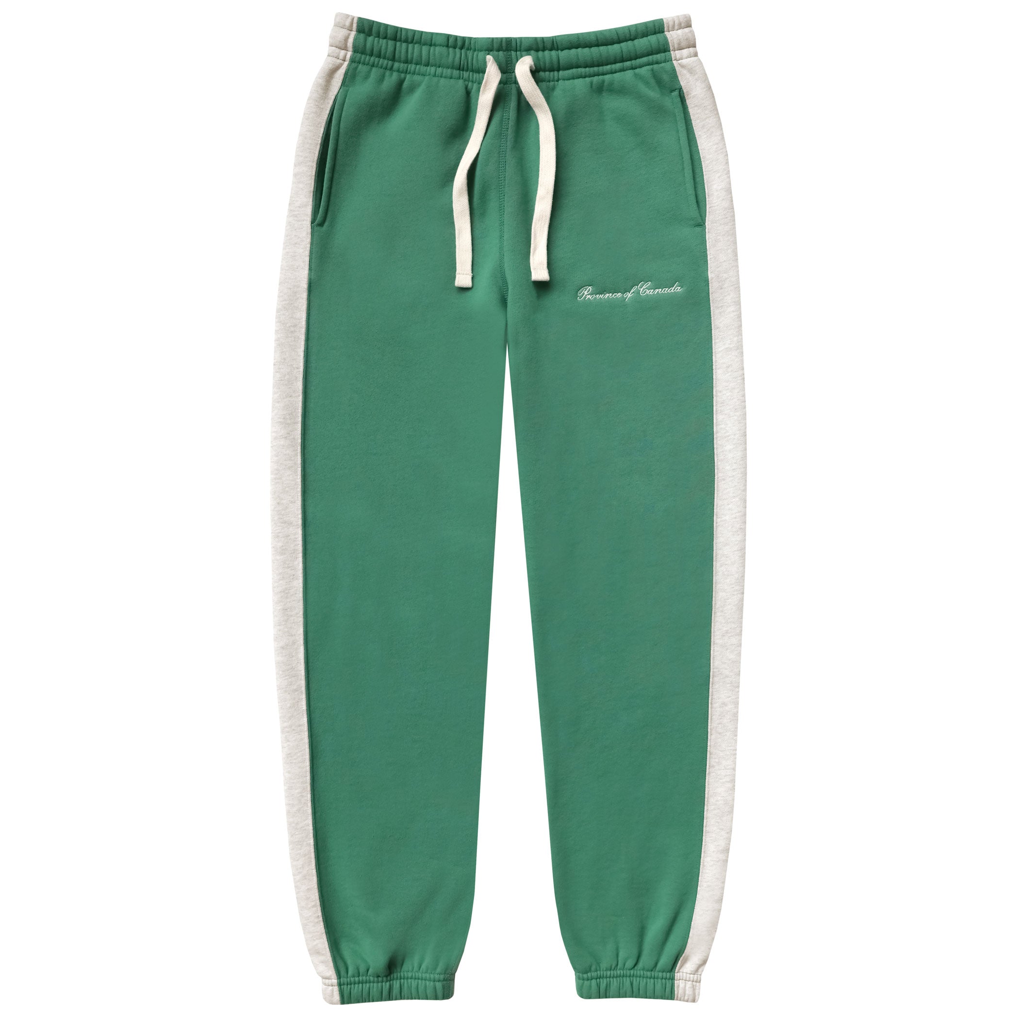 Made in Canada Cotton Club Fleece Sweatpant Green - Unisex - Province of Canada