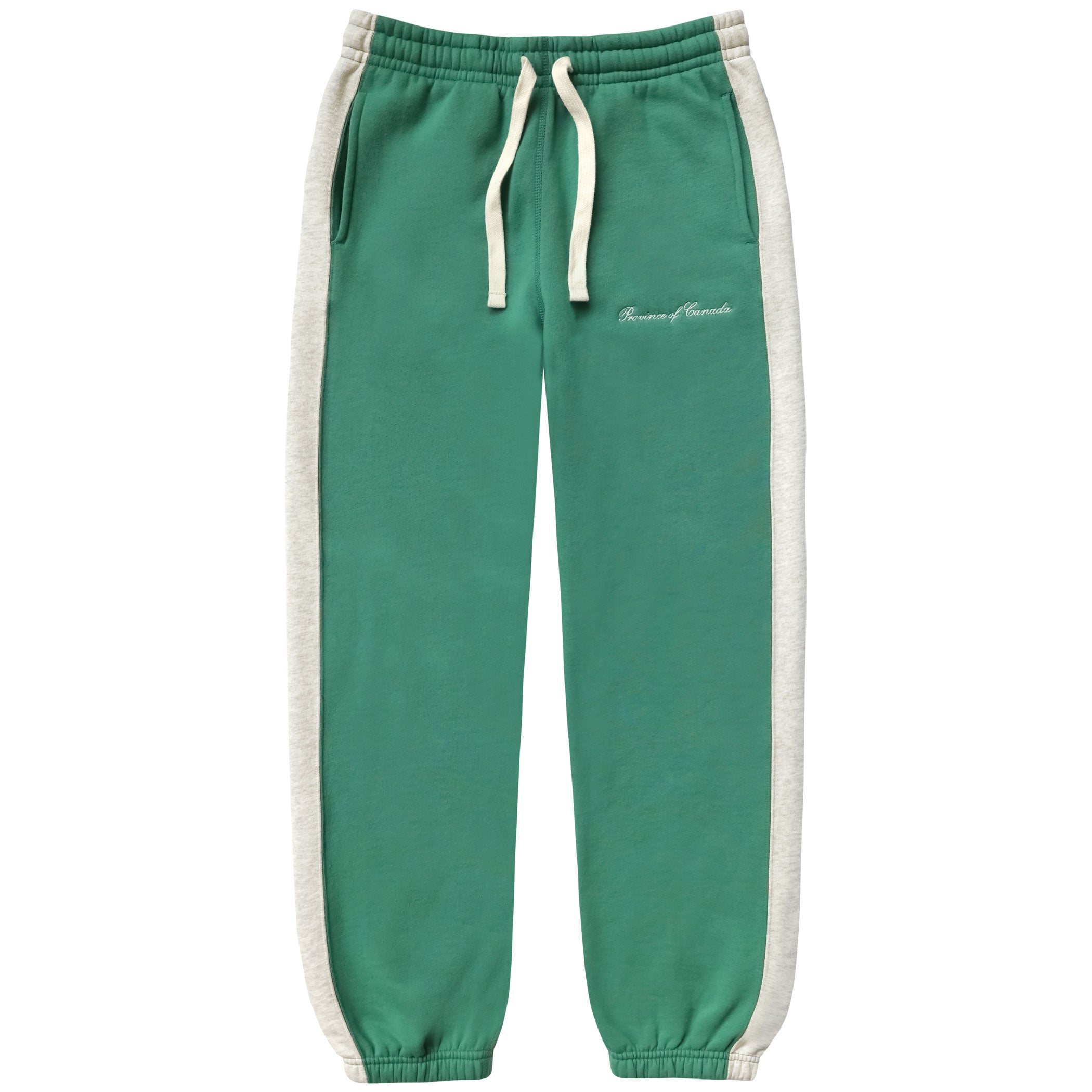 Made in Canada Cotton Club Fleece Sweatpant Green - Unisex - Province of Canada