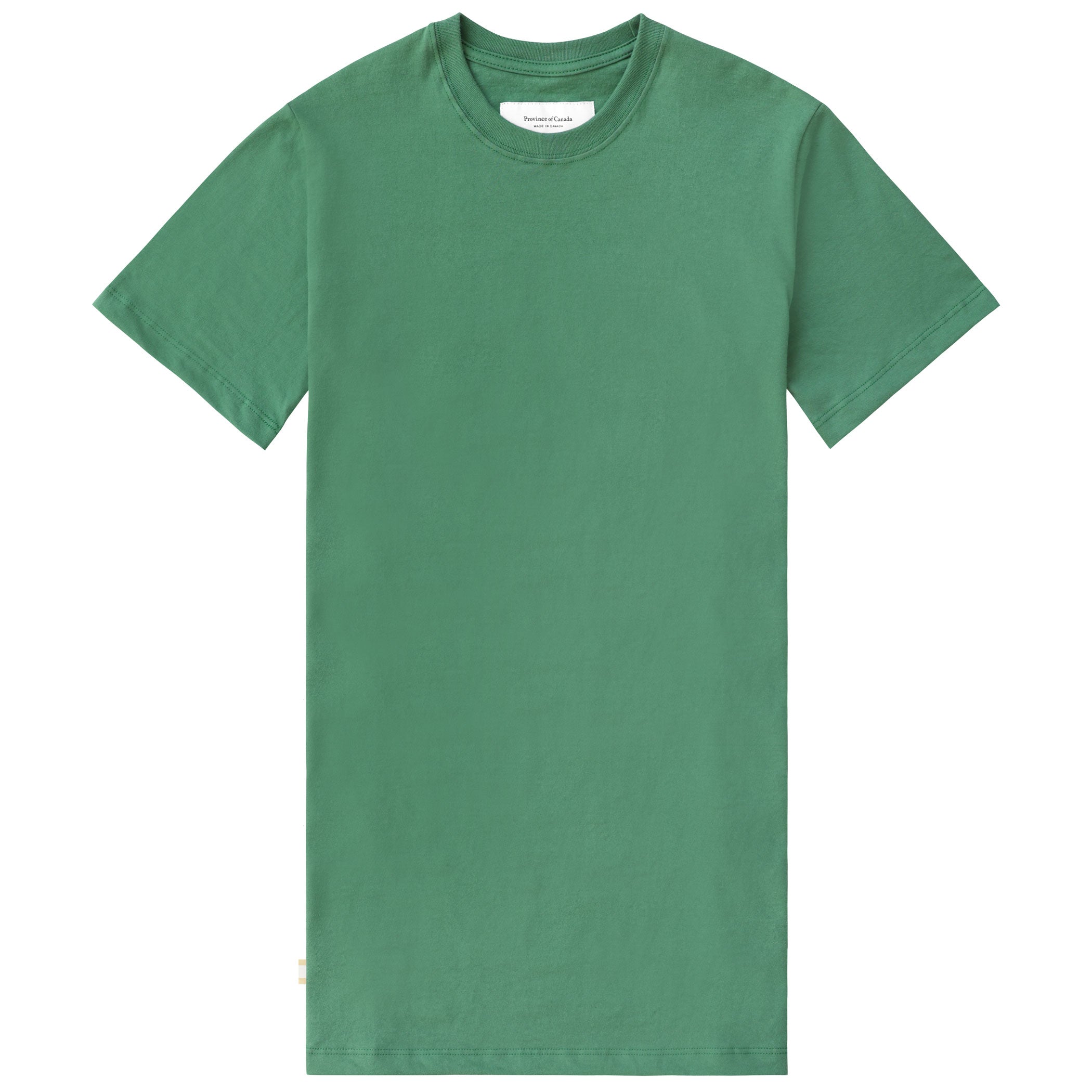Made in Canada Pocket T-Shirt Dress Green - Province of Canada