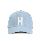 Made in Canada 100% Cotton Letter H Baseball Hat Light Blue Denim - Province of Canada