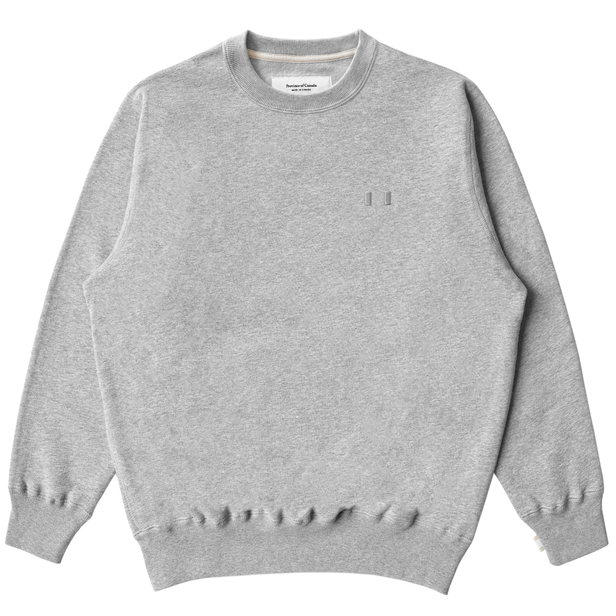 BANDEL UTILITY FLEECE CREW NECK グレー XXL Flag Fleece Sweatshirt Heather Grey - Unisex – Province of Canada