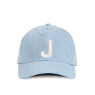 Made in Canada 100% Cotton Letter J Baseball Hat Light Blue Denim - Province of Canada