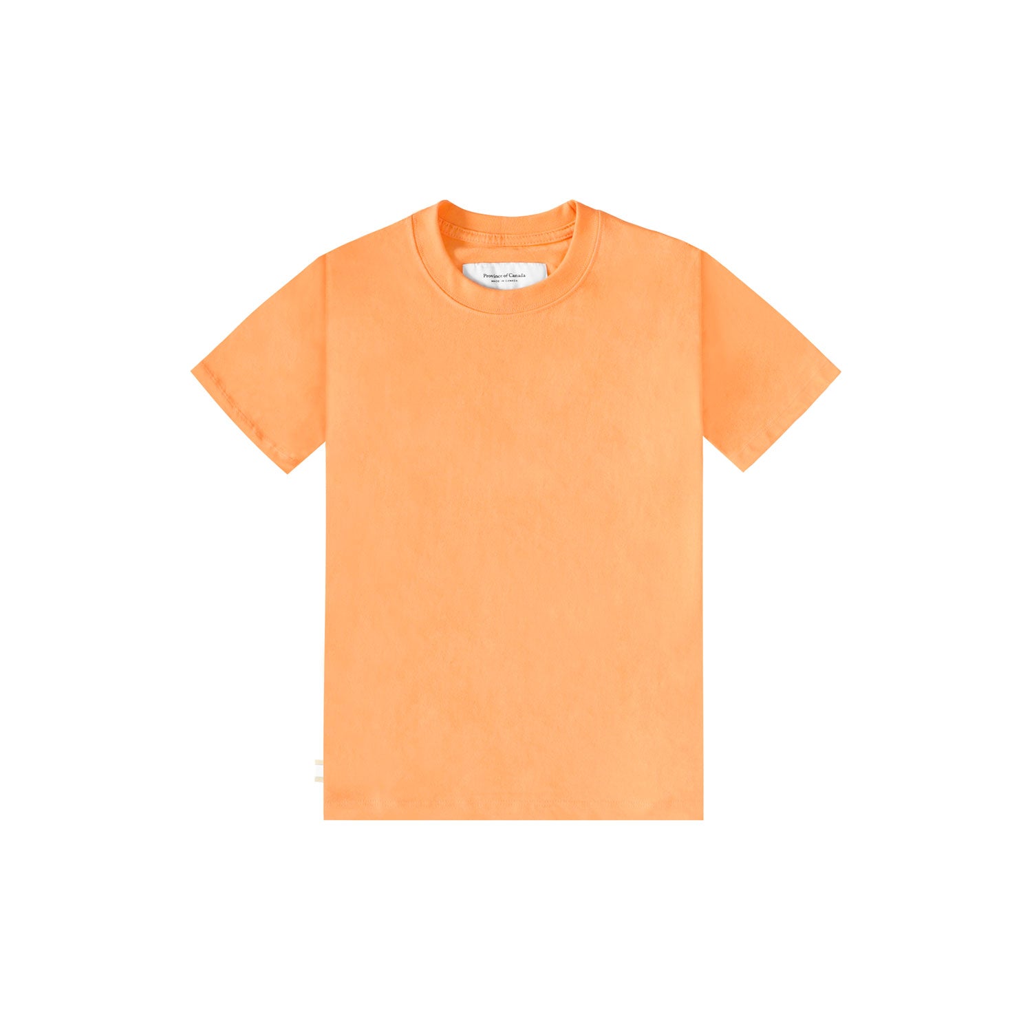 Made in Canada Organic 100% Cotton Kids Monday Tee Orange Unisex - Province of Canada