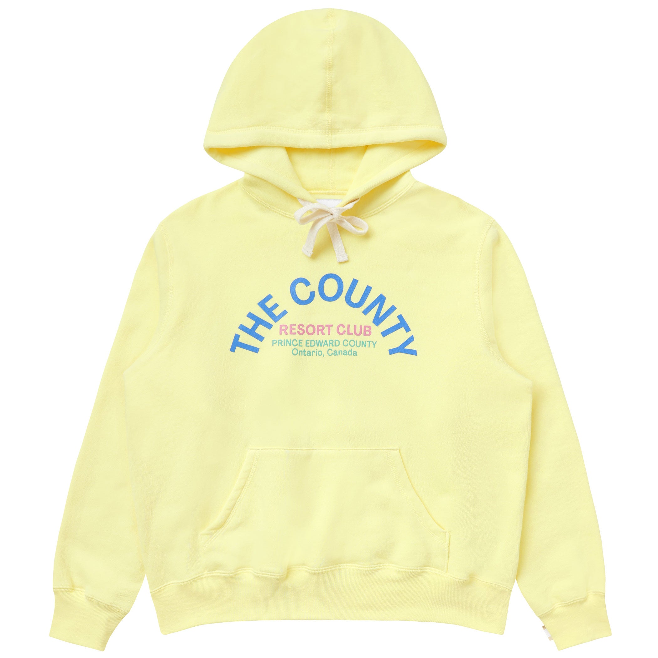 Made in Canada The County Fleece Hoodie Lemon - Unisex - Province of Canada 