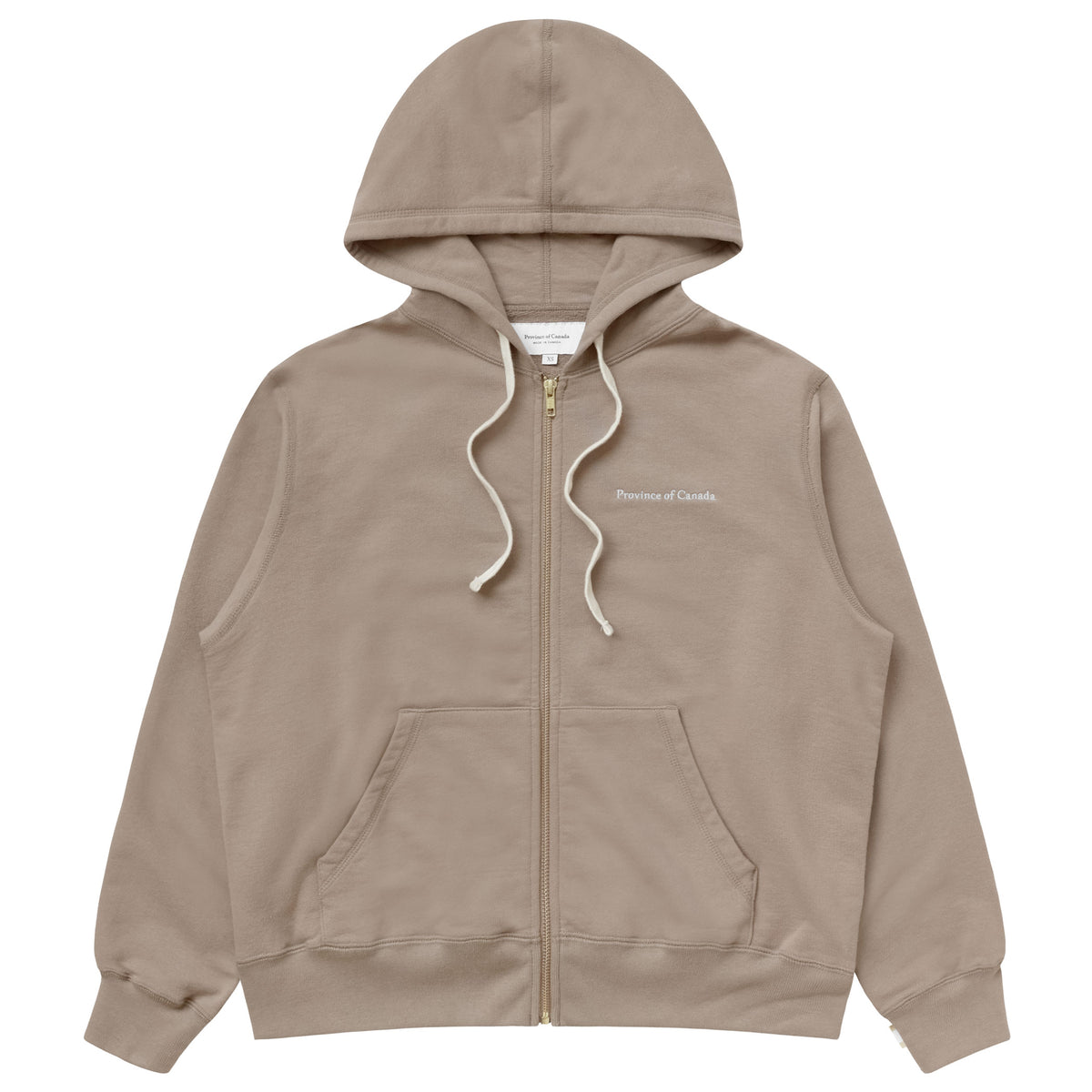 French Terry Zip Hoodie Mocha - Unisex – Province of Canada