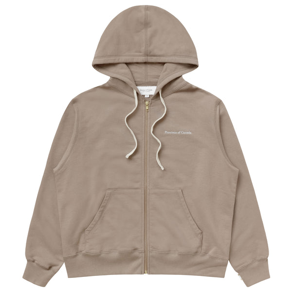 French Terry Zip Hoodie Mocha - Unisex – Province of Canada
