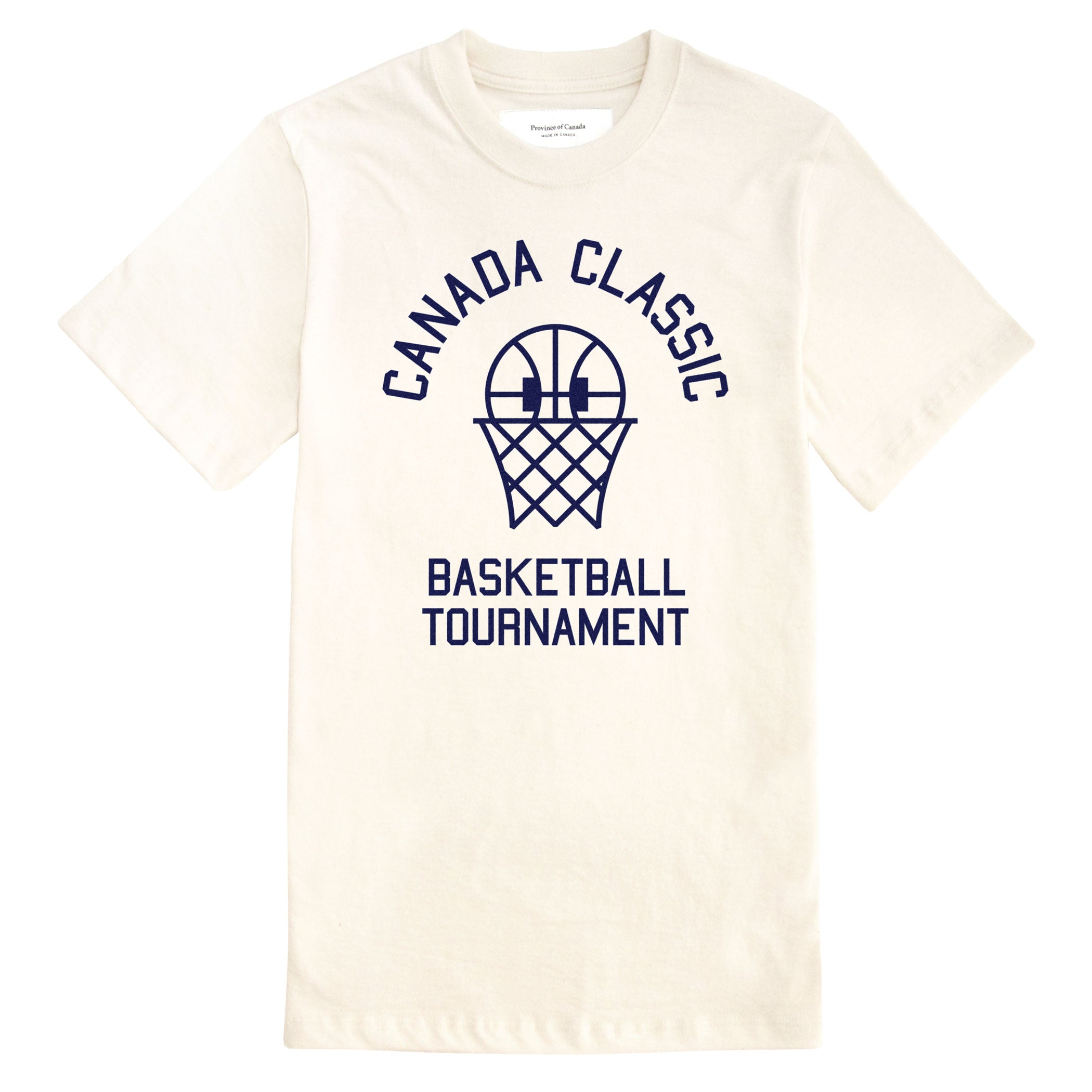 Basketball Tournament Tee Natural Unisex – Province of Canada