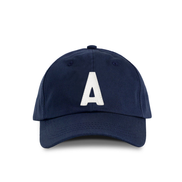 Made in Canada Letter A Baseball Hat Navy - Province of Canada