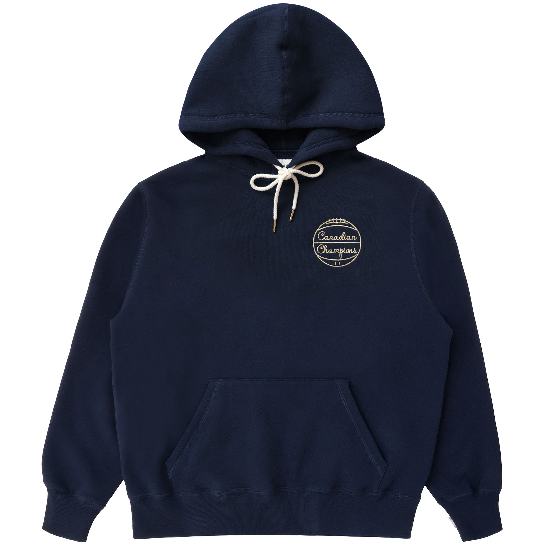 Made in Canada Basketball Champions Fleece Hoodie Navy - Unisex - Province of Canada