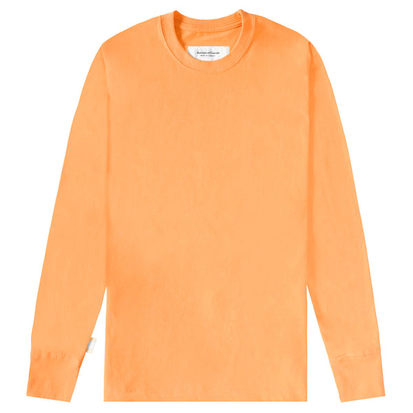 Made in Canada Monday Long Sleeve Tee Orange Unisex - Province of Canada