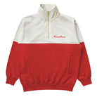 Made in Canada Club Fleece Half Zip Red - Unisex - Province of Canada