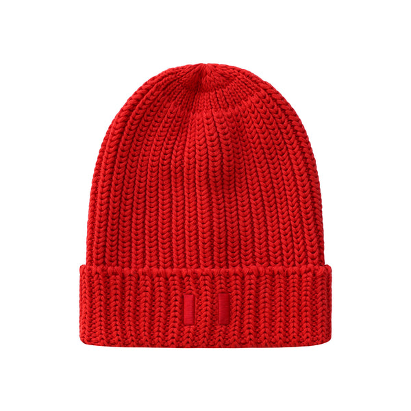 Made in Canada Flag Cotton Knit Toque Red - Province of Canada