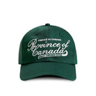 Made in Canada Script Logo Baseball Hat Forest - Province of Canada