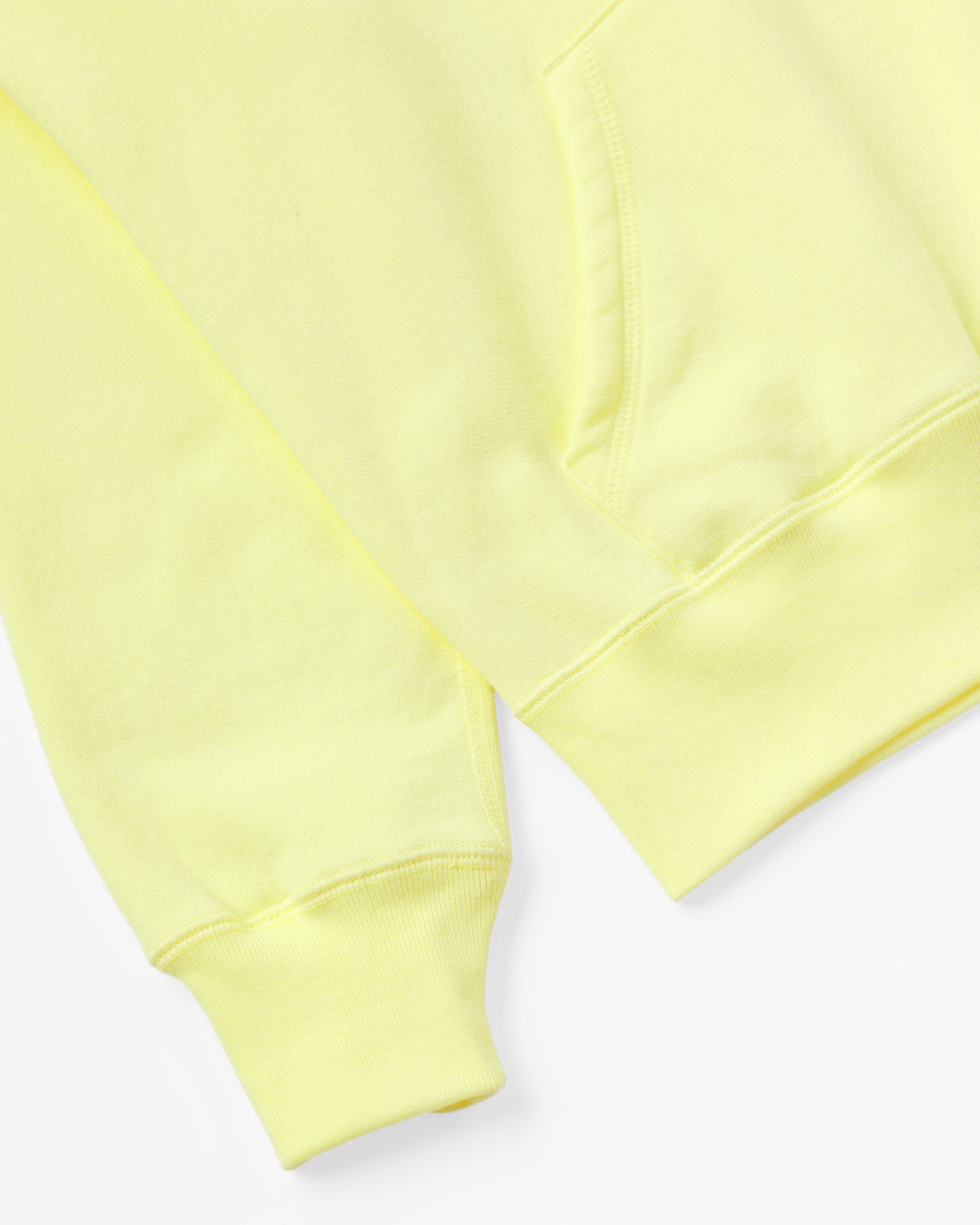Made in Canada The County Fleece Hoodie Lemon - Unisex - Province of Canada 